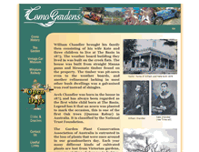 Tablet Screenshot of comogardens.com.au